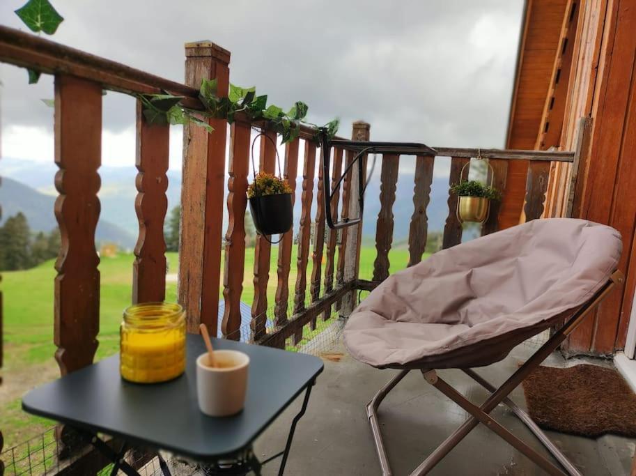 Appartement Superbe Loft cocooning en Montagne avec balcon à Ustou Extérieur photo