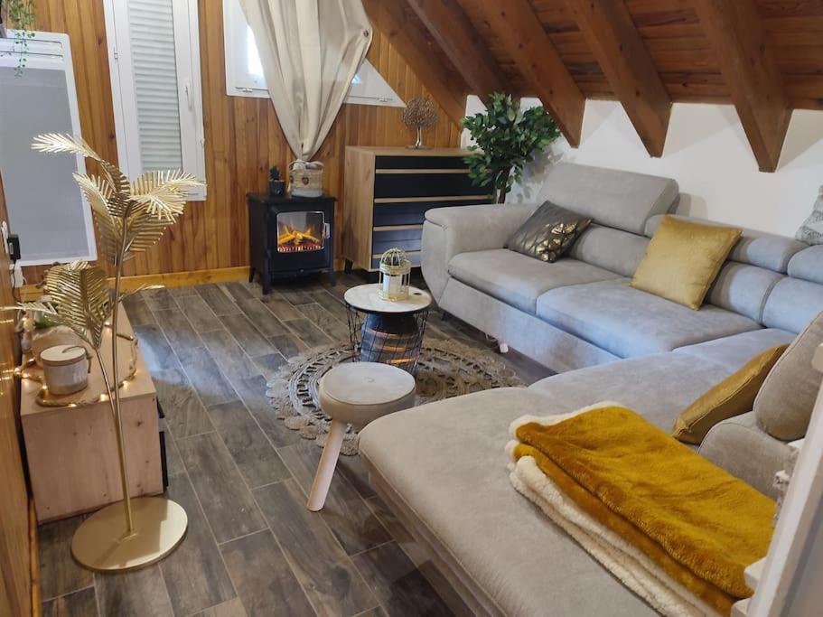 Appartement Superbe Loft cocooning en Montagne avec balcon à Ustou Extérieur photo