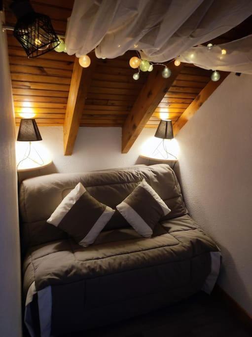 Appartement Superbe Loft cocooning en Montagne avec balcon à Ustou Extérieur photo