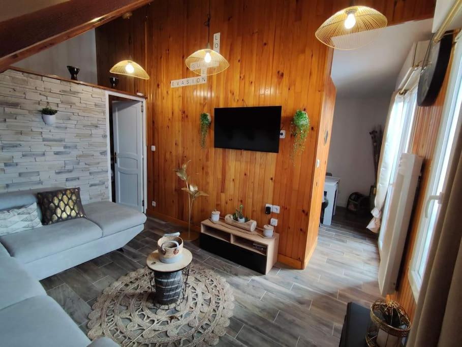 Appartement Superbe Loft cocooning en Montagne avec balcon à Ustou Extérieur photo